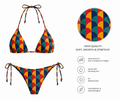 Sheick retro printed bikini set