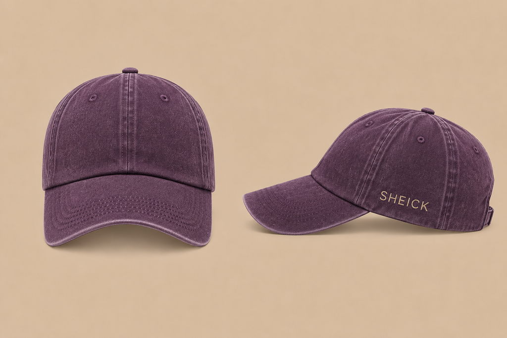 Sheick cap hat wear washed plum